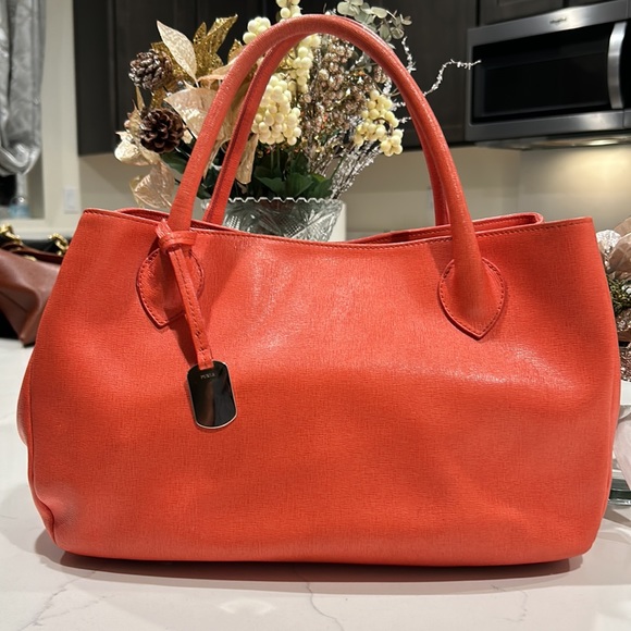 Furla Handbags - EUC Furla Saffiano Shoulder Bag
